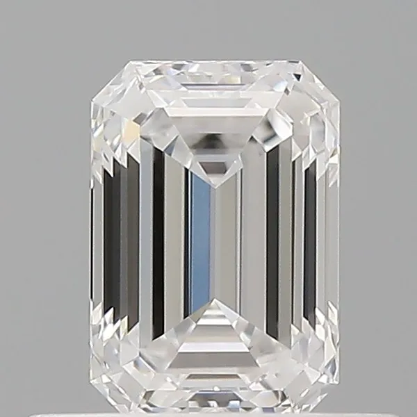 0.57ct EMERALD D VVS2 Natural diamond