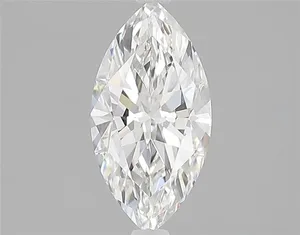 0.5ct MARQUISE F VVS2 Natural diamond