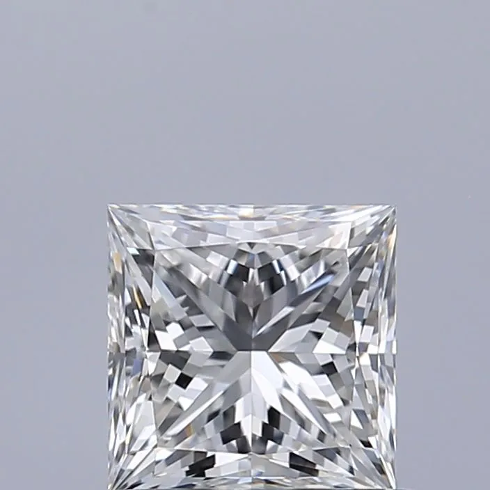 0.70ct PRINCESS F VVS1 Natural diamond