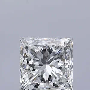 0.7ct PRINCESS F VVS1 Natural diamond