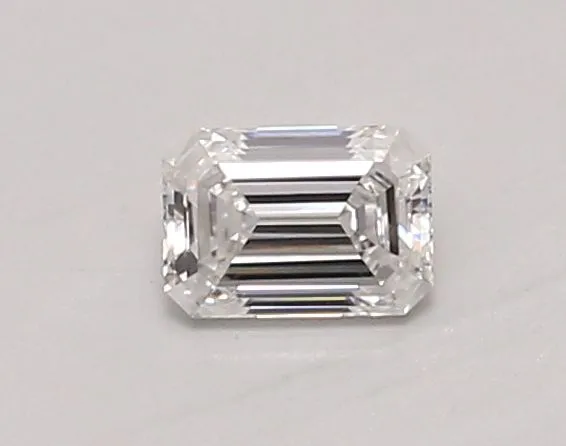 0.44ct EMERALD D VVS1 Lab diamond