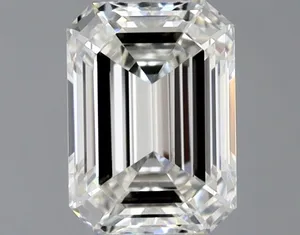 0.7ct EMERALD H VVS2 Natural diamond