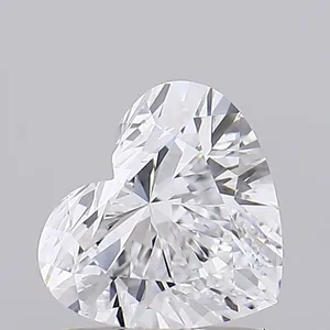 1.09ct HEART D VVS1 Lab diamond