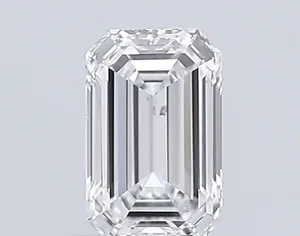 0.5ct EMERALD E SI1 Lab diamond