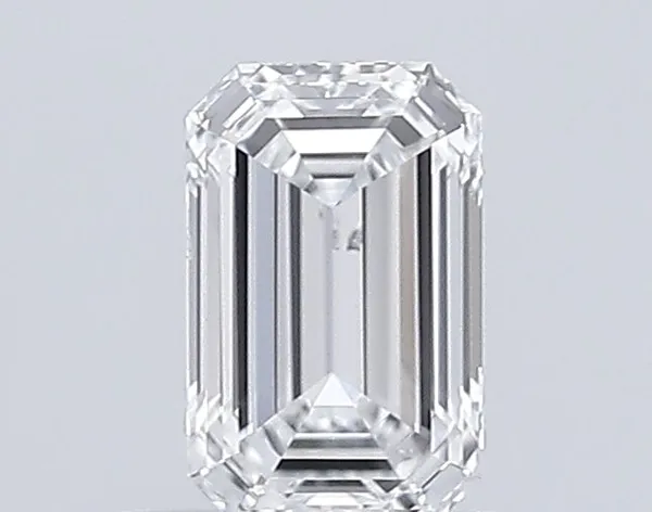 0.5ct EMERALD E SI1 Lab diamond