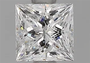 0.72ct PRINCESS F IF Natural diamond