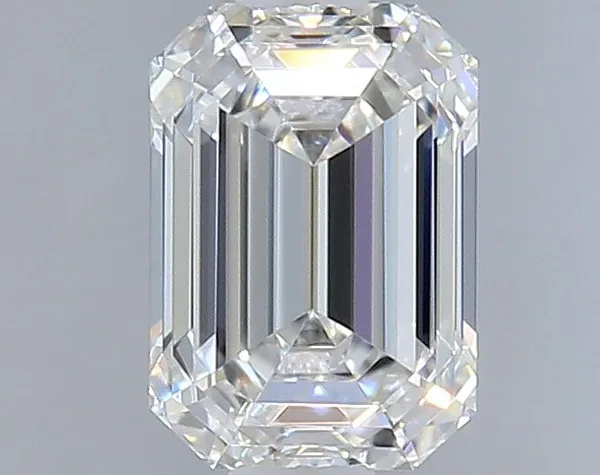 0.43ct EMERALD F VVS1 Natural diamond