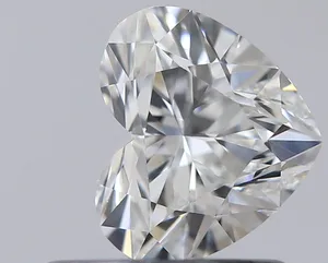 0.61ct HEART G VVS2 Natural diamond