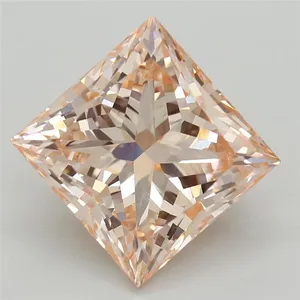 3.03ct PRINCESS Fancy Intense Pink VS1 Coloured Lab diamond