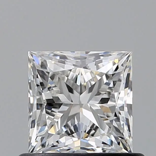 0.73ct PRINCESS F VVS2 Natural diamond