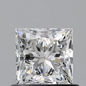 0.73ct PRINCESS F VVS2 Natural diamond