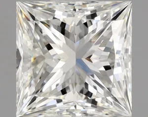 0.6ct PRINCESS H VVS2 Natural diamond