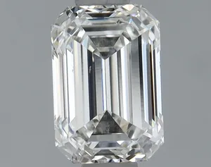0.73ct EMERALD F VS1 Lab diamond