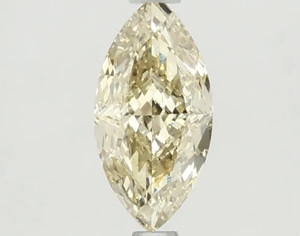 1.12ct MARQUISE Fancy Intense Yellow VS2 Coloured Lab diamond