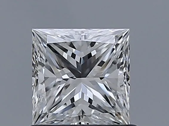 0.71ct PRINCESS F VVS1 Natural diamond
