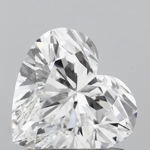 1.07ct HEART E VVS2 Lab diamond