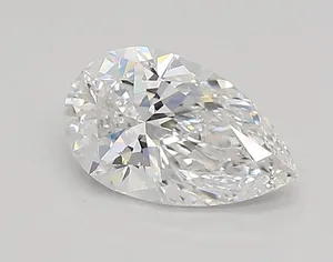 0.72ct PEAR D IF Lab diamond