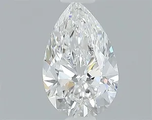 0.43ct PEAR D VVS2 Natural diamond