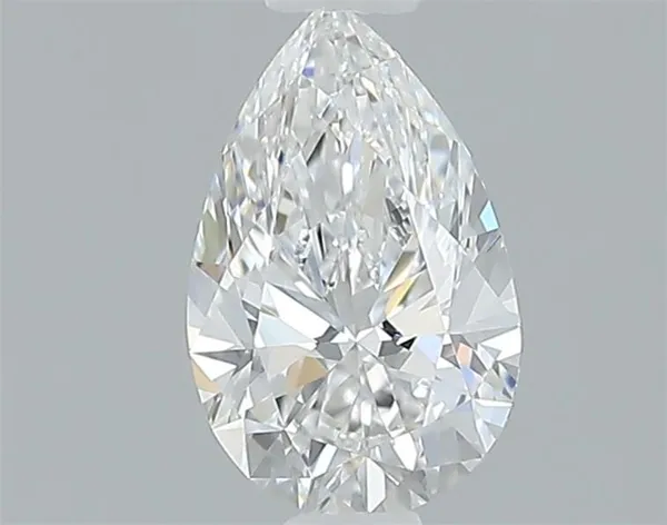 0.43ct PEAR D VVS2 Natural diamond