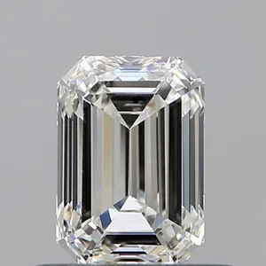 0.7ct EMERALD H VVS2 Natural diamond