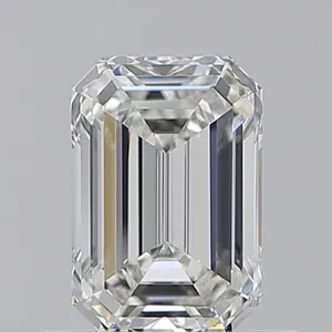 0.7ct EMERALD H VS1 Natural diamond