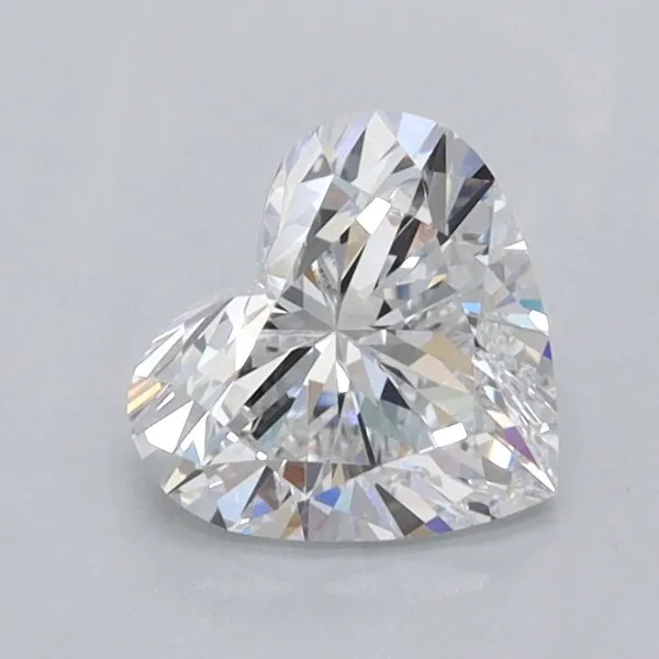 0.85ct HEART D VVS2 Lab diamond
