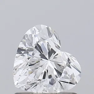 0.84ct HEART D VVS1 Lab diamond