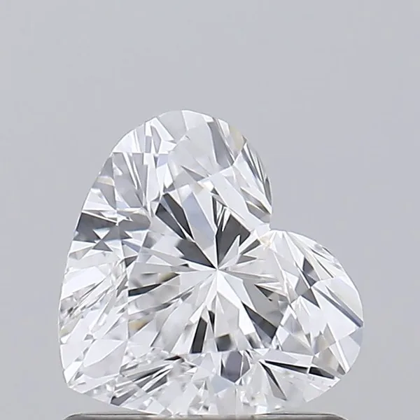 0.84ct HEART D VVS1 Lab diamond