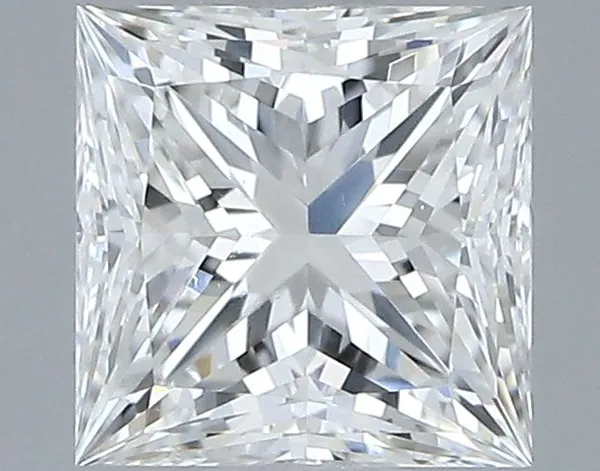 0.6ct PRINCESS F VS2 Natural diamond