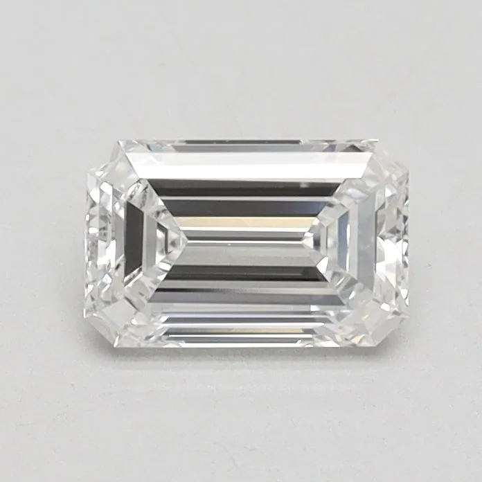 0.68ct EMERALD F VVS2 Lab Grown diamond
