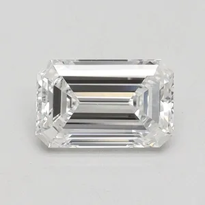 0.68ct EMERALD F VVS2 Lab diamond