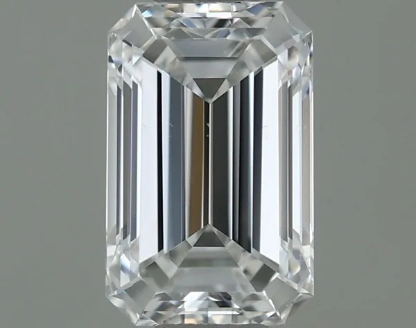 0.4ct EMERALD F VS2 Natural diamond