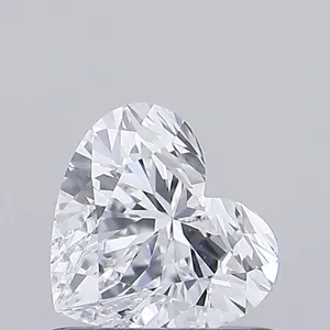 0.57ct HEART E IF Lab diamond