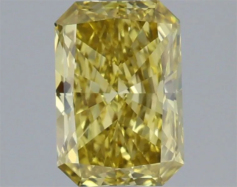1.16ct RADIANT Fancy Intense Yellow VS1 Coloured Lab diamond