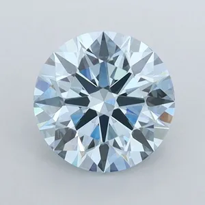 1.07ct ROUND Fancy Intense Blue VVS2 Coloured Lab diamond