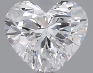 0.98ct HEART D VVS2 Lab diamond