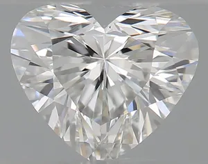0.43ct HEART F VS1 Natural diamond