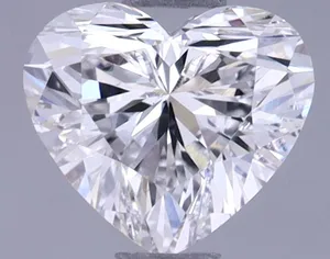 0.81ct HEART F VS1 Lab diamond