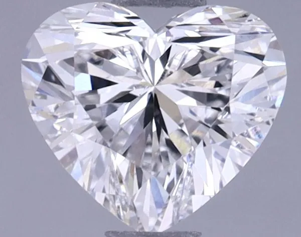 0.81ct HEART F VS1 Lab diamond