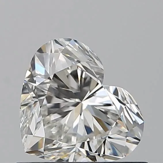 0.71ct HEART H VS1 Natural diamond