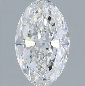 0.6ct OVAL F VVS2 Natural diamond