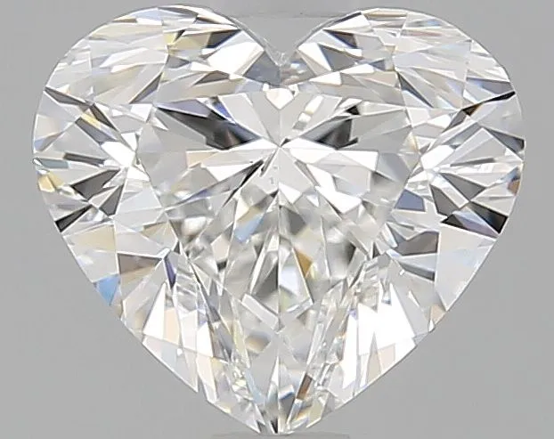 0.90ct HEART F SI1 Natural diamond