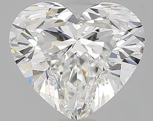 0.9ct HEART F SI1 Natural diamond