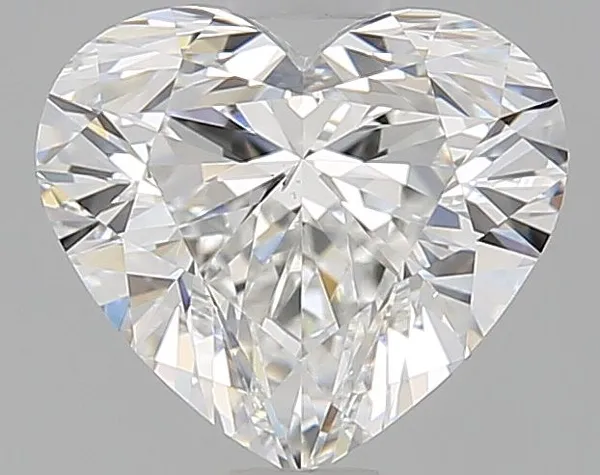 0.9ct HEART F SI1 Natural diamond