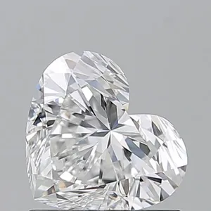 1.01ct HEART F VS2 Natural diamond