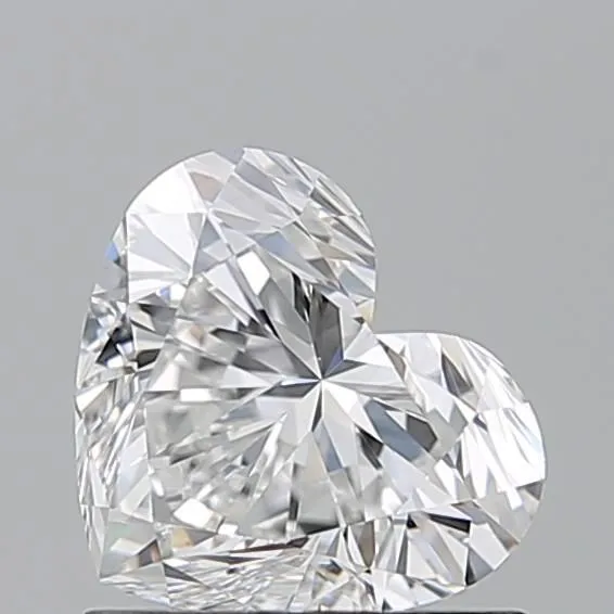 1.01ct HEART F VS2 Natural diamond