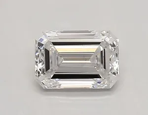 0.66ct EMERALD D VS1 Lab diamond