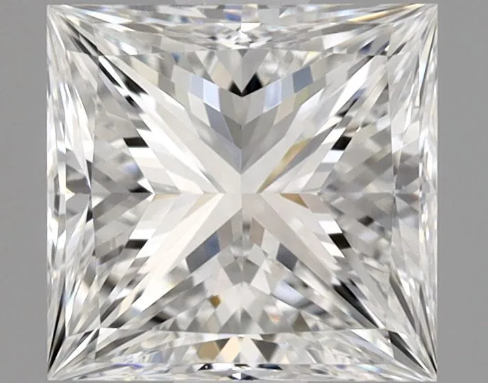 1.00ct PRINCESS F VS1 Natural diamond