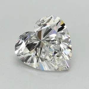 1.1ct HEART F VVS2 Lab diamond