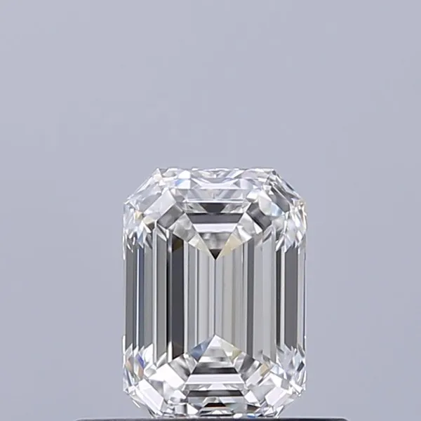 0.5ct EMERALD F VVS1 Natural diamond
